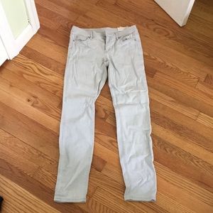Light blue/ Light gray Ann Taylor Loft Skinny Jean